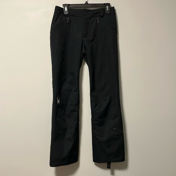 Spyder Black Snow Ski Pants - Picture 1 of 11